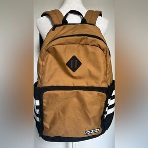 Tan & Black Adidas backpack